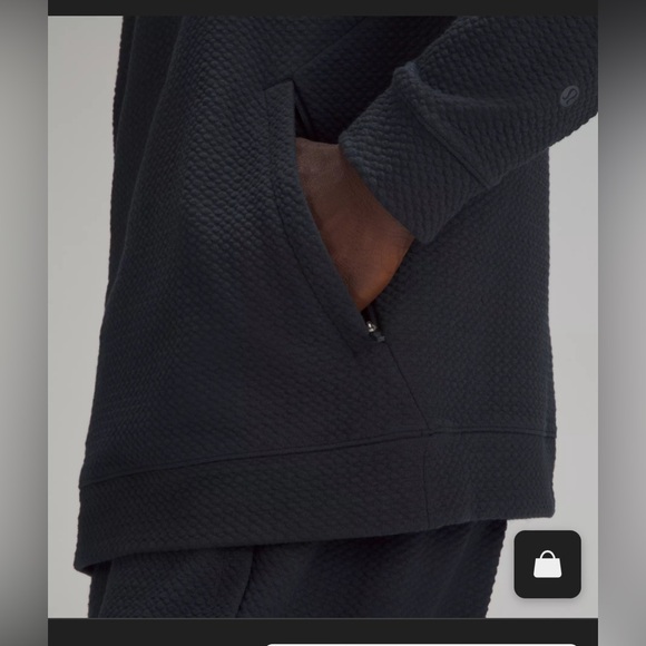 NWT!! Men’s Lululemon Textured Double Knit Hoodie - Picture 5 of 7